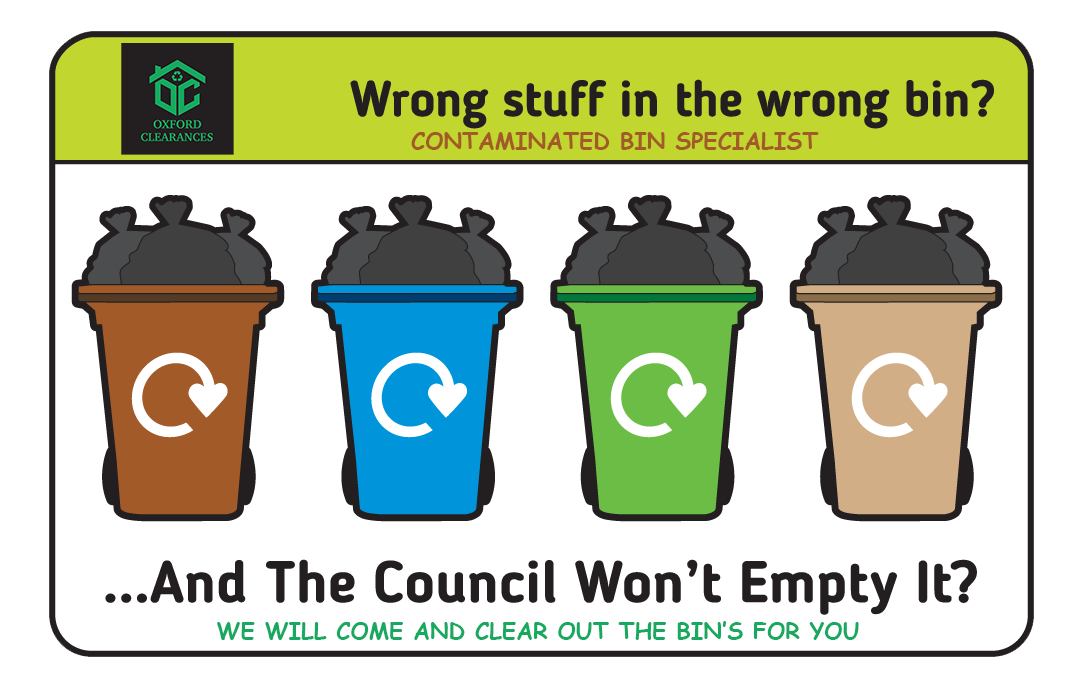Contaminated bins cleaning service